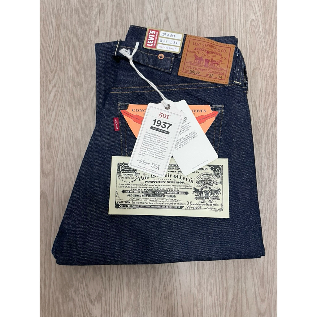 Levi’s LVC bigE 1937 Size32x34made in USA