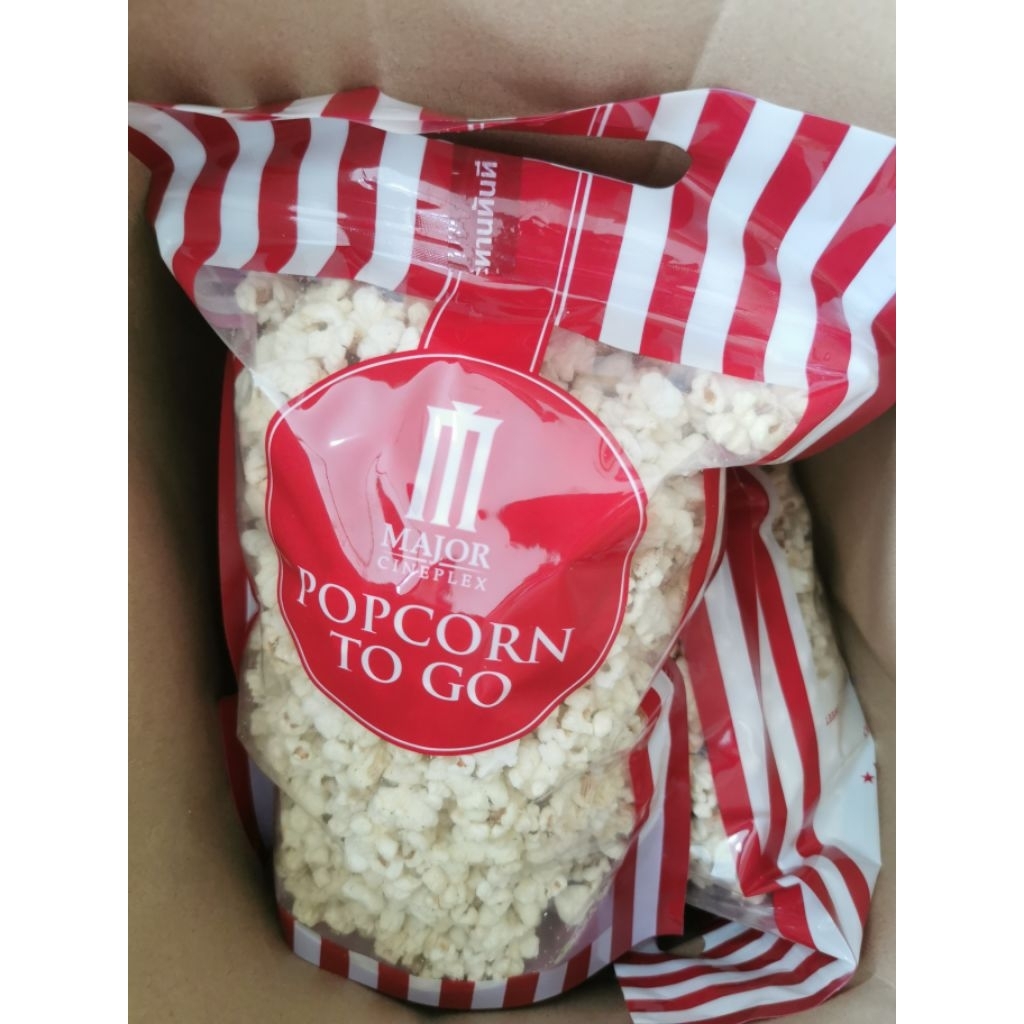 เมเจอร์ ป็อปคอร์น🍿MAJOR POPCORN TO GO🍿ใหม่สดทุกวัน ของแท้หน้าโรงหนังข