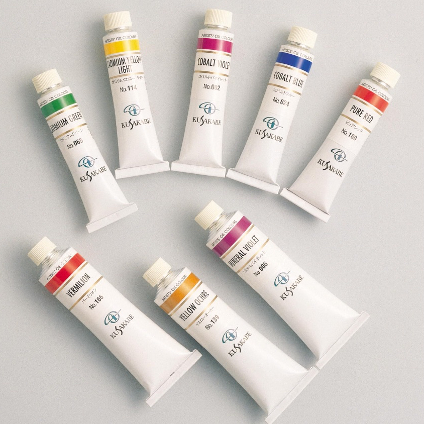 [Series A-F] Kusakabe Artists’ Oil Colours  40 ml. I สีน้ำมันเกรดอาร์ทิสแบบหลอดขนาด 40 มล.