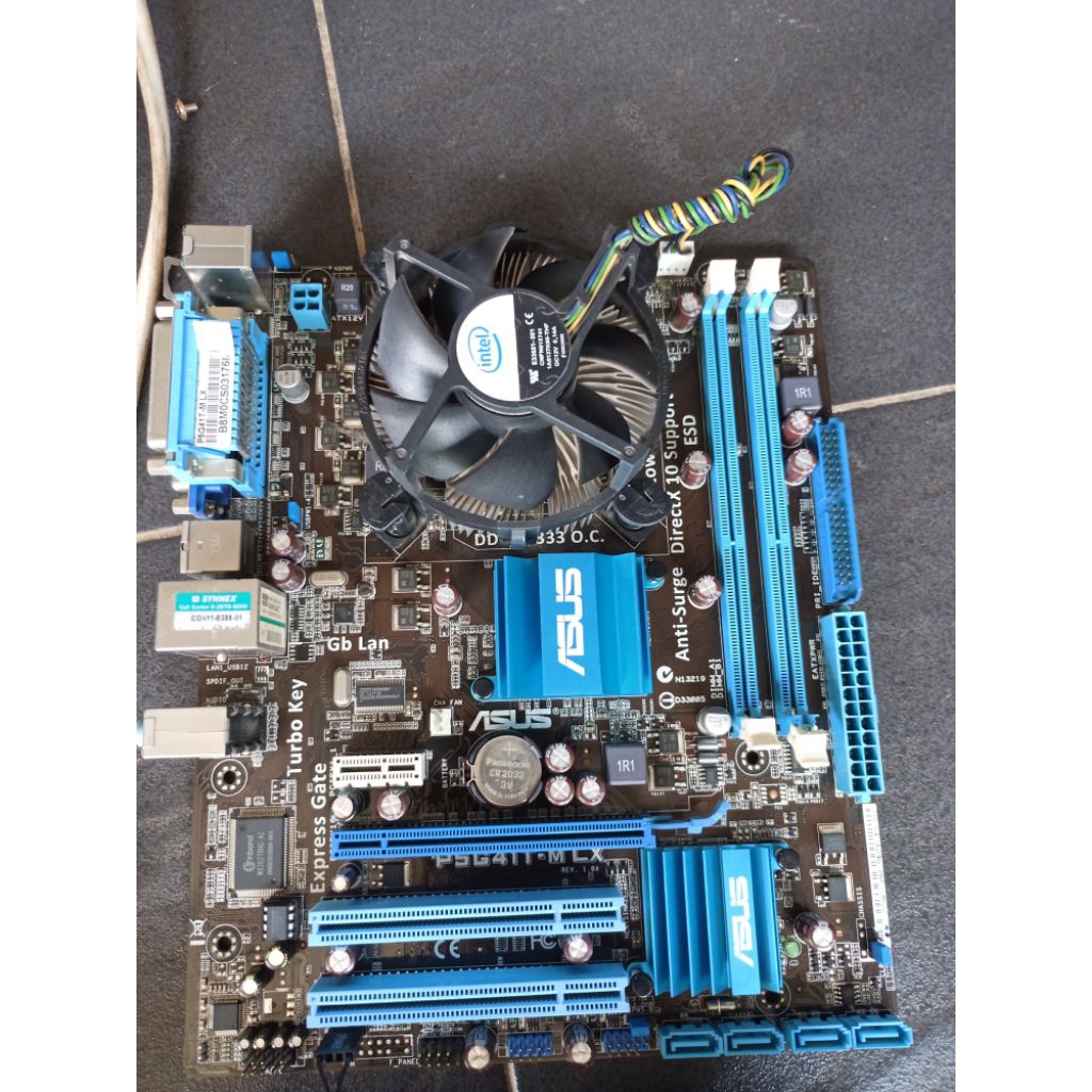 บอร์ด 775 ddr3 พร้อม CPU CORE2DUO E8400 คละยี่ห้อ