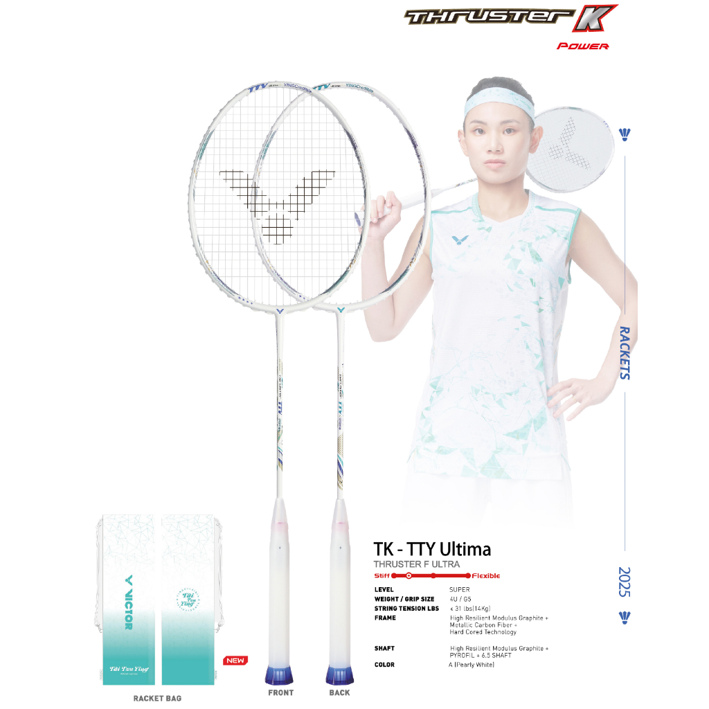 VICTOR TK-TTY ULTIMA (ประกันศูนย์ไทย แถมเอ็น กริป ซอง)