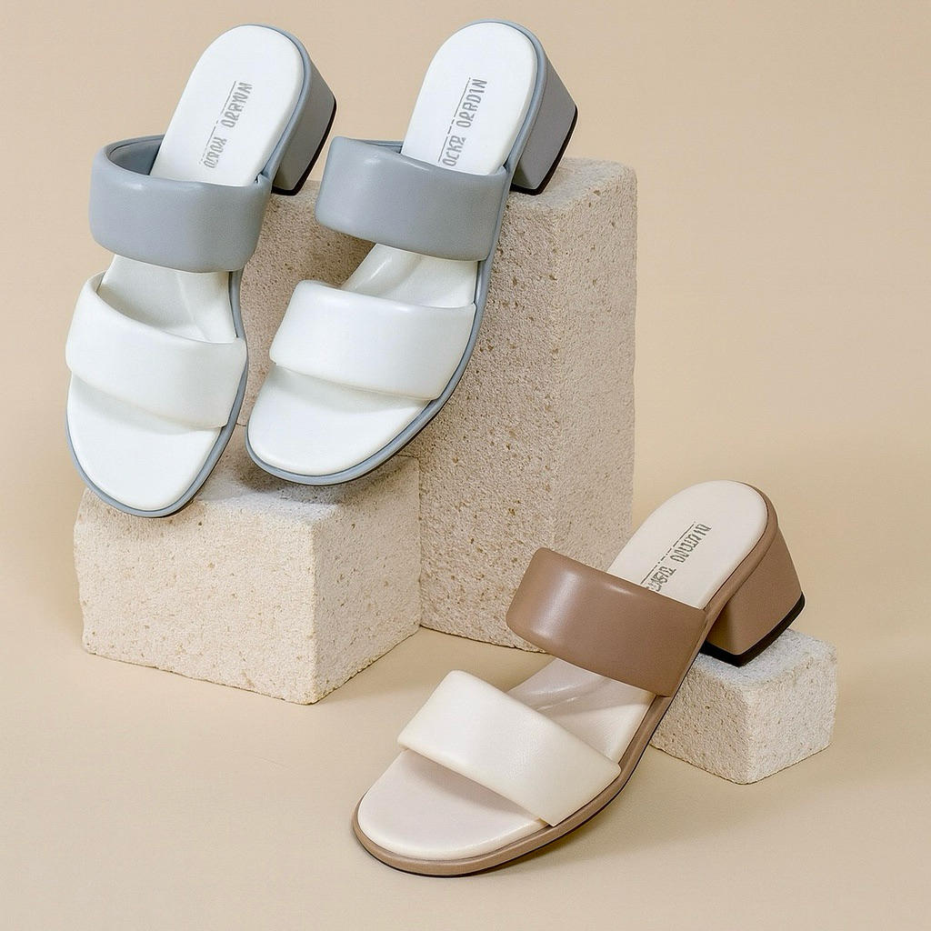 รองเท้าส้นสูง รุ่น SIENA 1.5นิ้ว 2 สี | ขนาดไซส์ปกติ