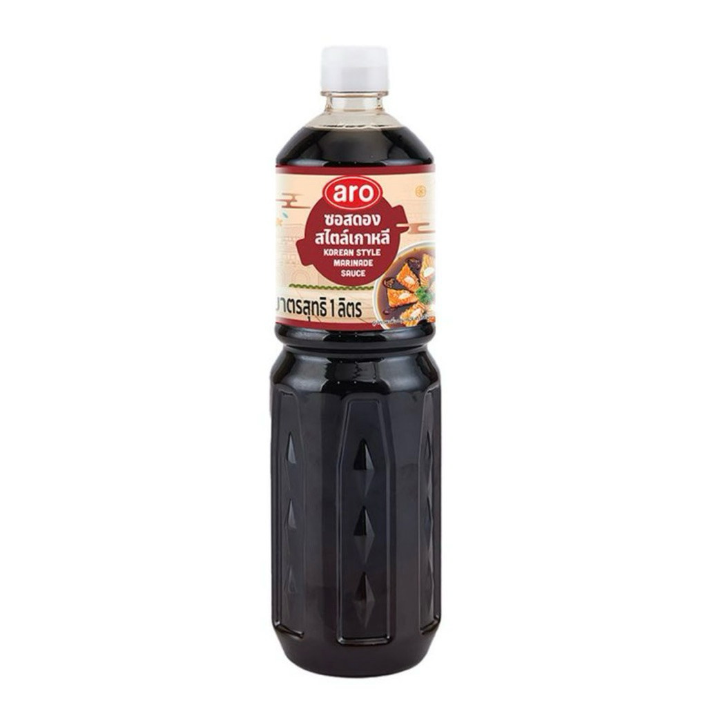🚗delivery ซอสดอง สไตล์เกาหลี เอโร่ 1 ลิตร korean style marinade sauce aro