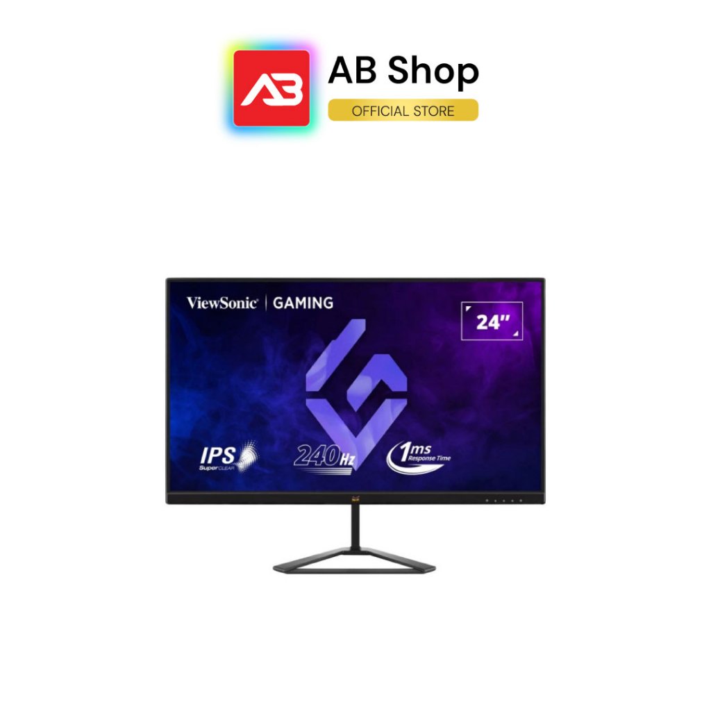 ViewSonic Gaming Monitor 24″ IPS FHD(1920×1080) 240Hz รุ่น VX2479A-HD-PRO