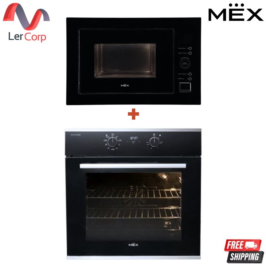 (MEX) สินค้าชุด เตาอบไมโครเวฟชนิดติดตั้งในเฟอร์นิเจอร์ รุ่น CM925BX+ เตาอบไฟฟ้ามัลติฟังก์ชั่น VRM965