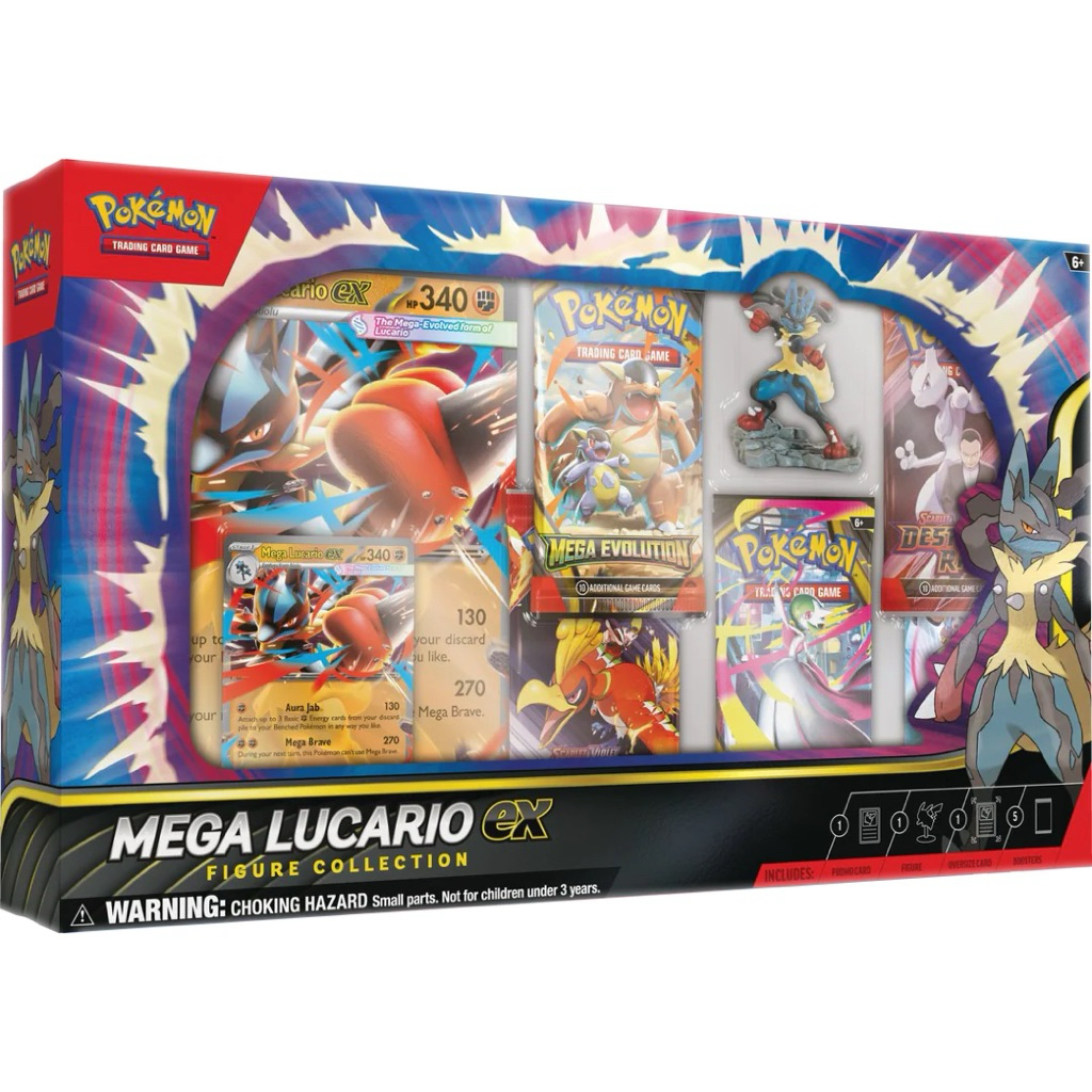 Mega Lucario ex Figure Collection