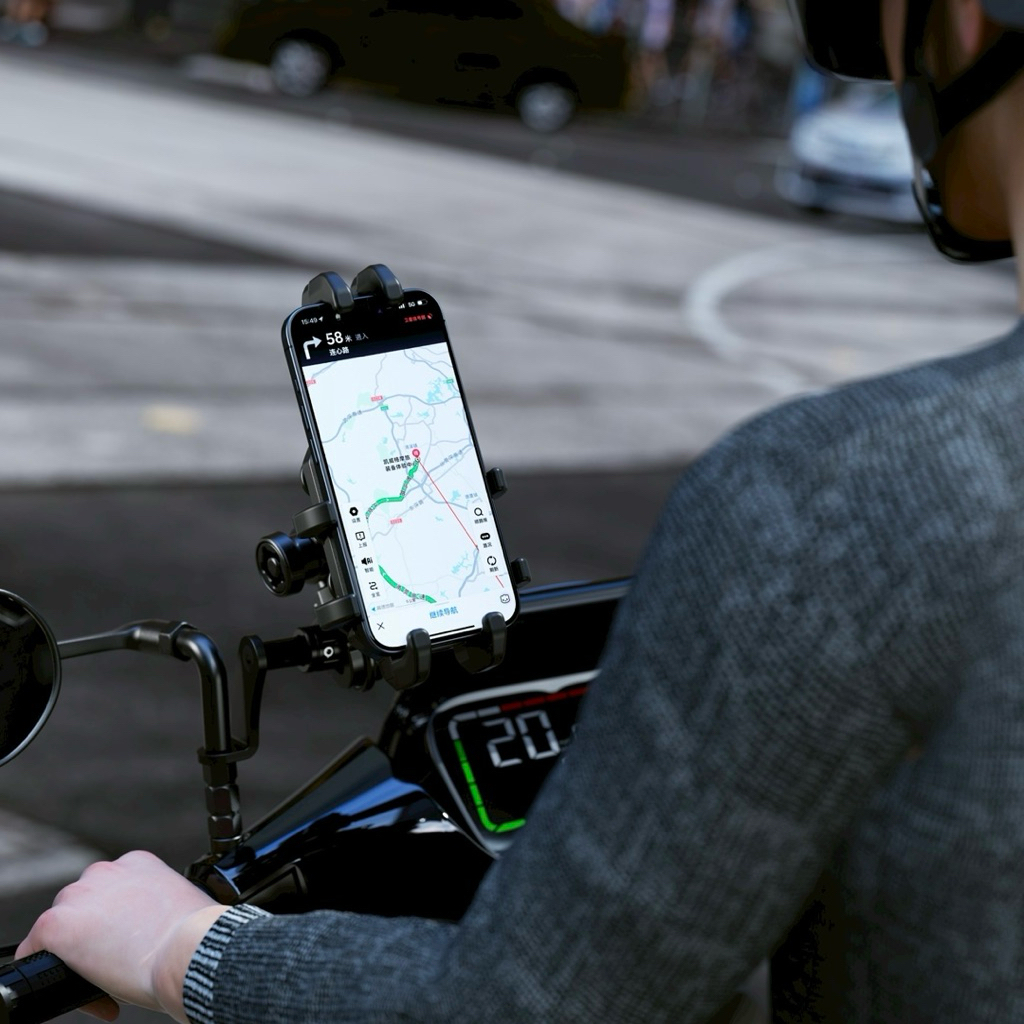 Kewig M26(S) ที่ยึดโทรศัพท์มือถือมอเตอร์ไซค์ พร้อมระบบซับแรงกระแทก ลดการสั่นสะเทือน (รุ่นประหยัด) - รูปที่ 3