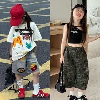 ชุดแฟชั่นเด็กผู้หญิง ชุดเข้าเซท 2 ชิ้น ชุดเต้นเด็ก เสื้อ กาง…