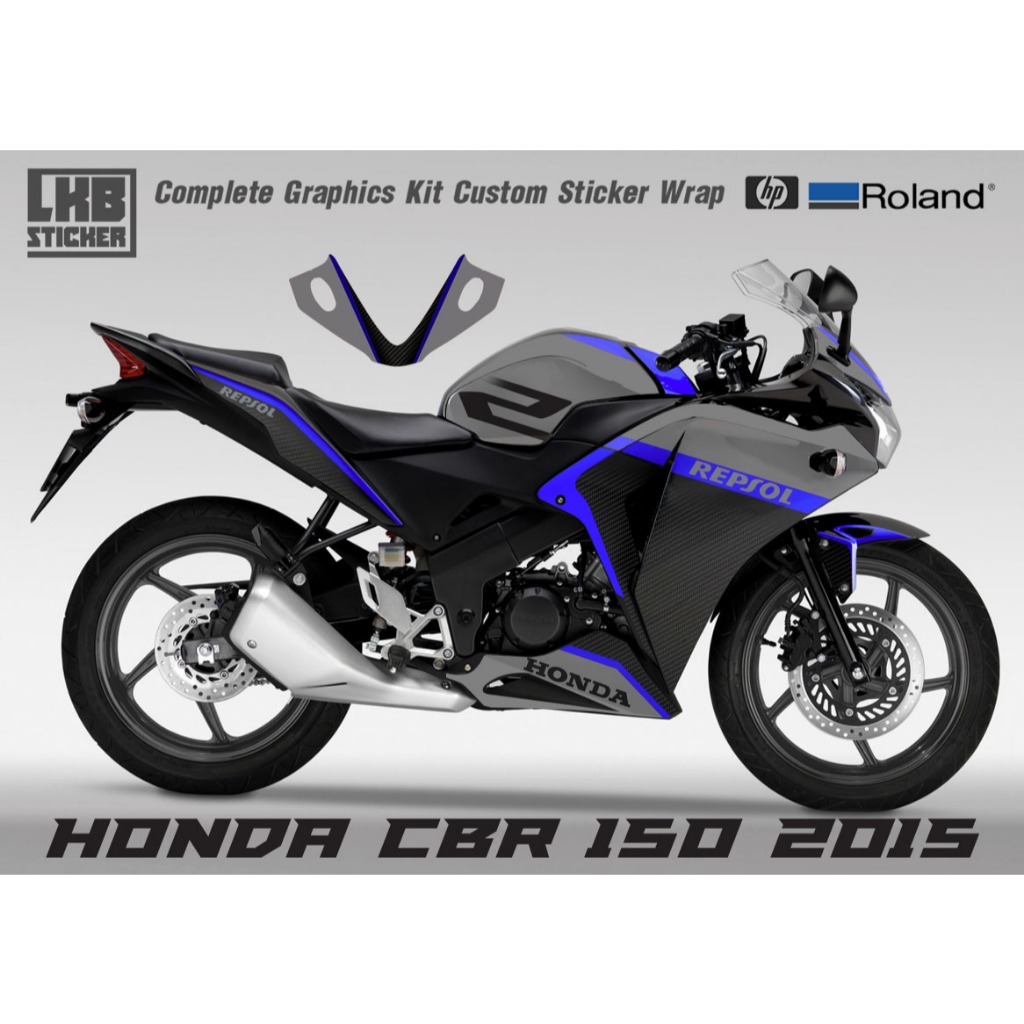 สติ๊กเกอร์ Honda Cbr 150 ปี 2015 ลาย R1m
