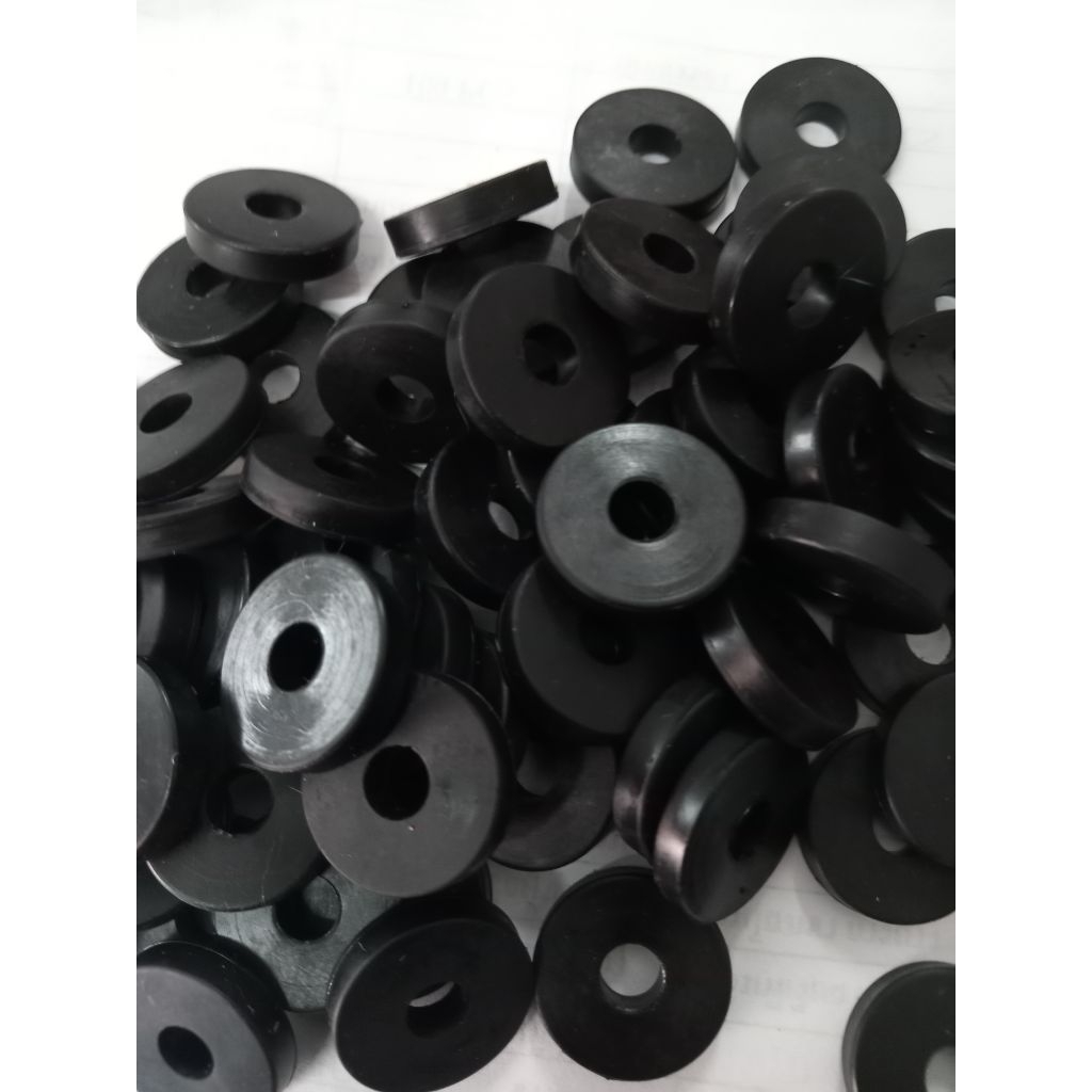 ยางรอง ยางกันกระแทก​ ยางก้อนกลม อย่างดีขนาด25x8x6​(NBR)​