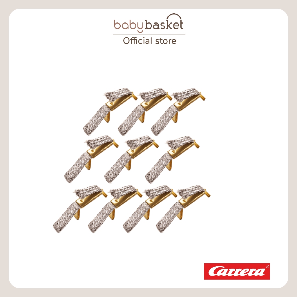 Carrera อะไหล่สัมผัสไฟฟ้า ชุดแปรงสำรอง  Carrera GO!!! / Digital 143 (10 ชิ้น)