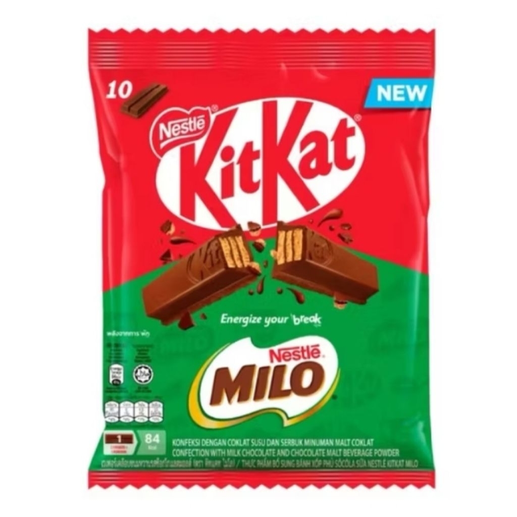 Kitkat Milo เวเฟอร์เคลือบช็อคโกแลต ขนาด160g