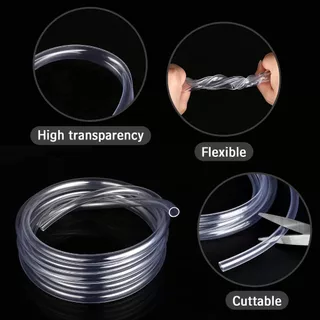 JIUYUAN Silicone Tube Food Grade 3m/5m สายยางซิลิโคน ท่อยาง ท่อซิลิโคน Silicone tube เกรดอาหาร เริ่มต้นที่ 1 เมตร