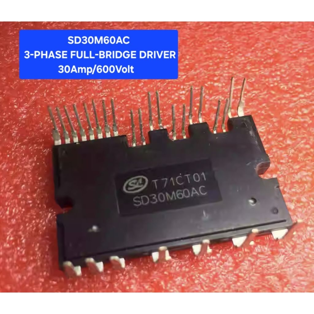 SD3OM60AC 3-PHASE FULL-BRIDGE DRIVER 30Amp/600Volt