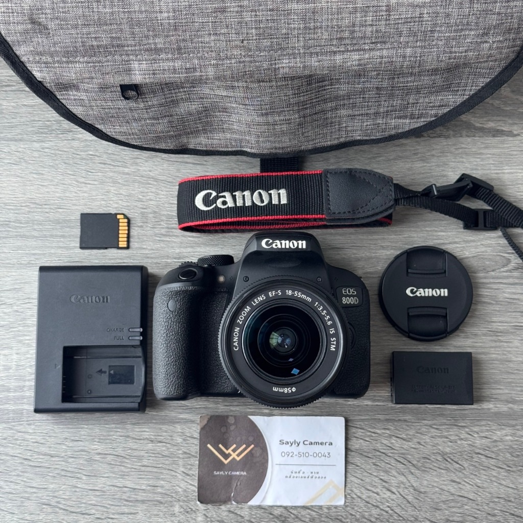 กล้องถูก canon 800d canon800d ไลฟสด vdo vlog
