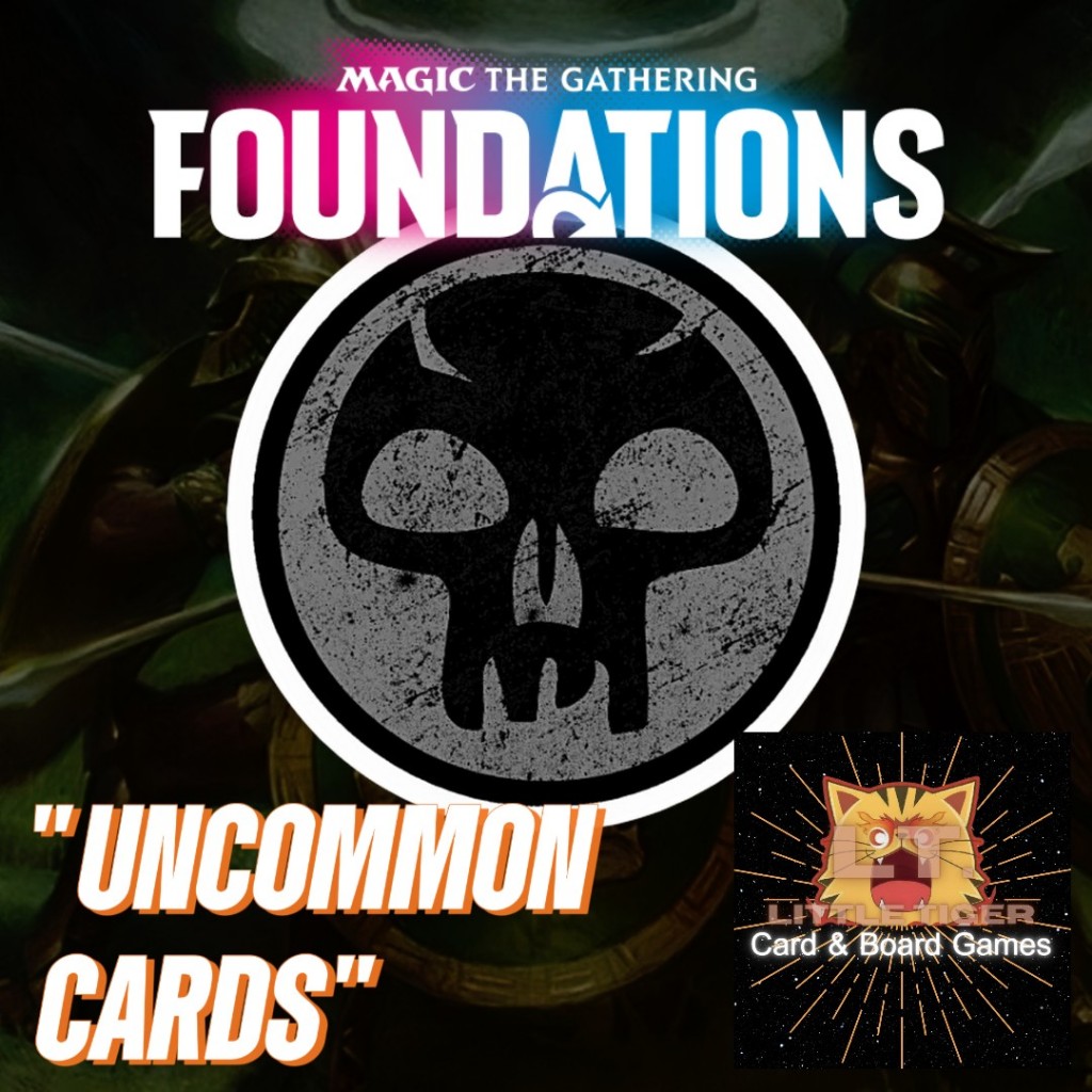 [MTG] [FDN] รวมการ์ด Uncommon จากชุด Foundation [Black]