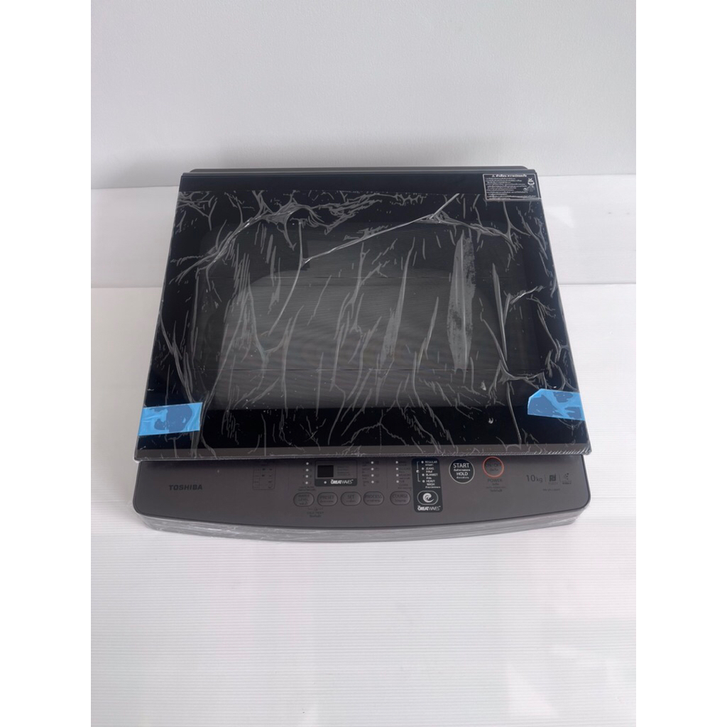 ฝาปิดถังเครื่องซักผ้าTOSHIBAพร้อมกรอบตามรูปอะไหล่แท้สินค้าใหม่รุ่นAW-UK1100HT