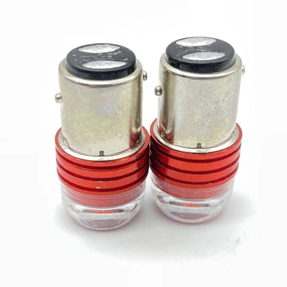 ไฟเบรคกระพริบ/ไม่กระพริบ รถยนต์ ขั้วกลม2จุด 1157 3led / ไฟเลี้ยว รถยนต์ ขั้วกลม1จุด 1156 3led