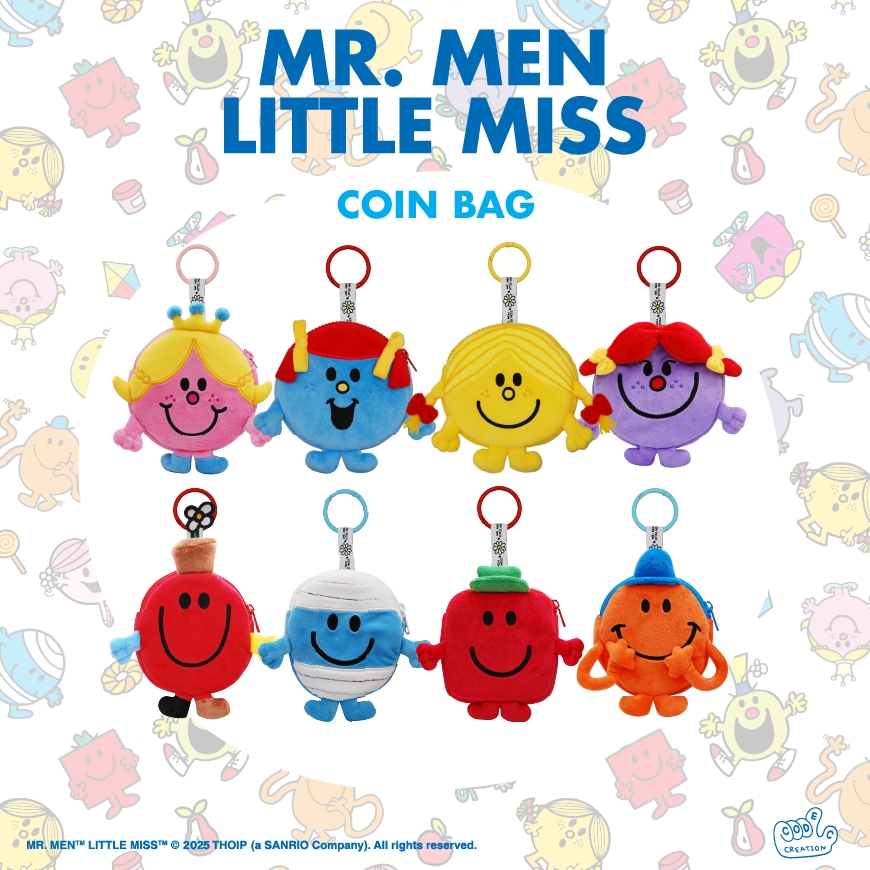 Keychain Coin Bag (Mr.men and Little miss)