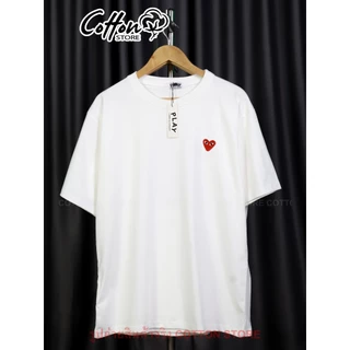 Big Size เสื้อยืด Play-A1 หัวใจ อก38"-56" XS-5XL พร้อมส่งจากไทย Cotton 100% ไม่ใช่ผ้ามัน ผ้าหนาใส่สวย