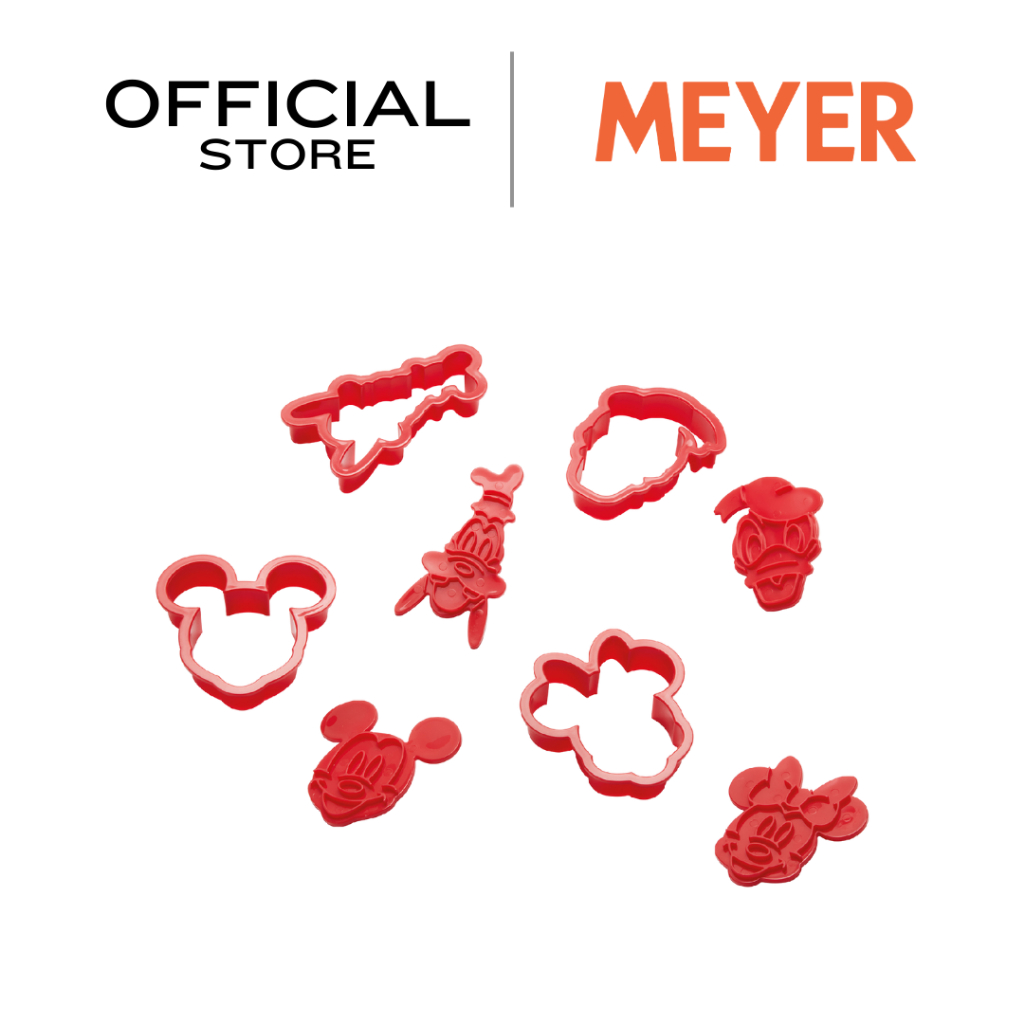 MEYER BAKE WITH MICKEY COOKIE CUTTERS SET 4 PIECE ชุดพิมพ์คุ๊กกี้รูปการ์ตูนดิสนีย์ 4 แบบ (48927-C)