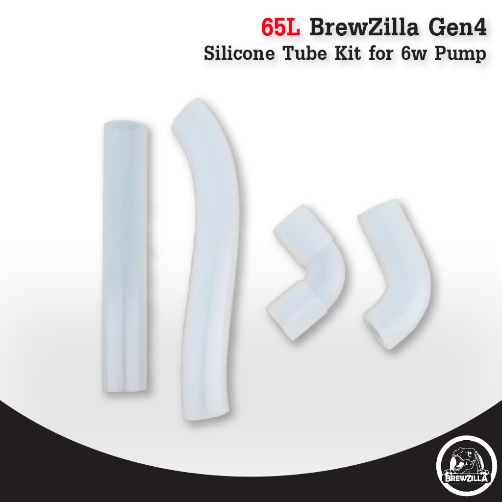 65L BrewZilla Gen 4 – Silicone Tube Kit for 6w Pump