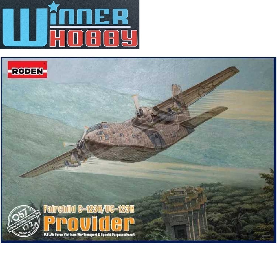 Roden 057 Fairchild C-123K / UC-123K scale 1/72