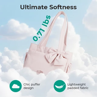 BAGSMART แฟชั่นใหม่ bow Tote Bag ผู้หญิง พร้อมช่องแล็ปท็อป 13 " Sling Shoulder Bag Baguette Bag Handbag