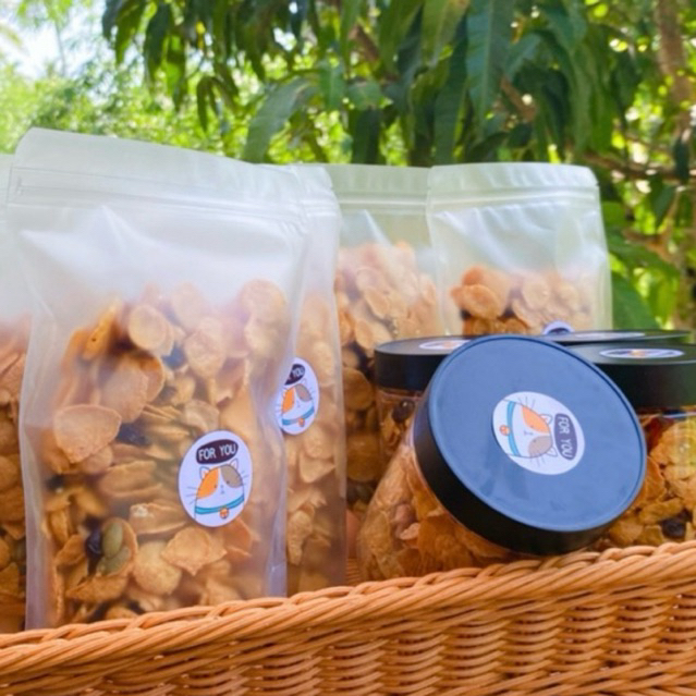Cornflake Honey Caramel ( คอร์นเฟลกน้ำผึ้งคาราเมล )