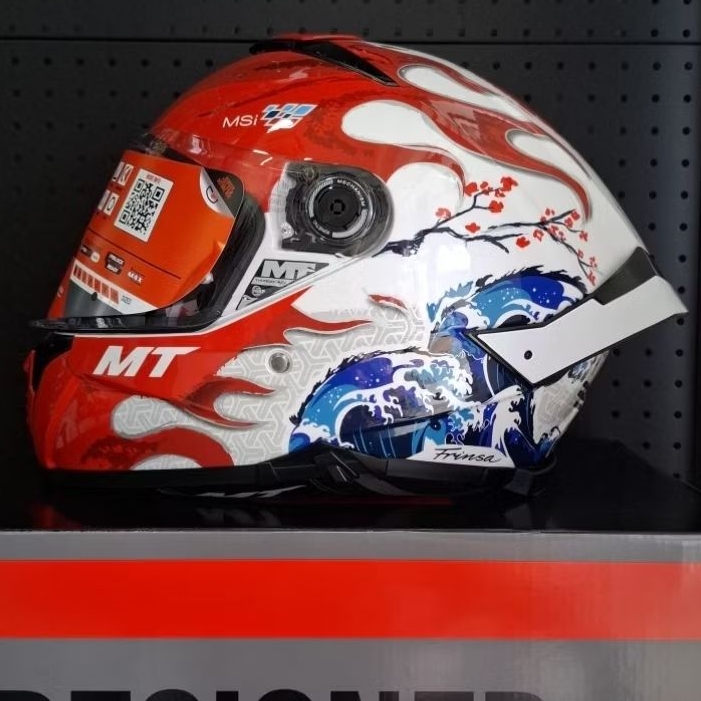MT helmets Thunder 4 SV Yamanaka New Japan Gloss Red