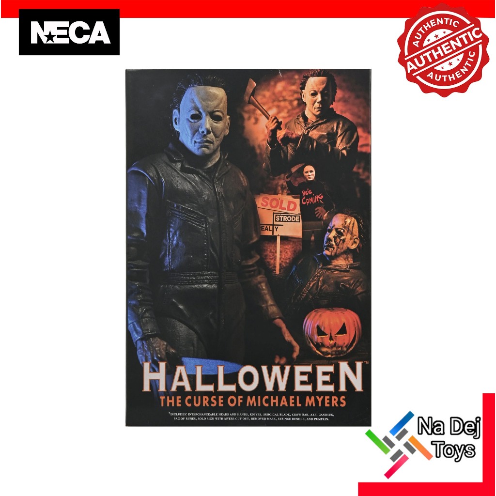 Neca Halloween The Curse of Michael Myers 7" Figure ฮัลโลวีน ดิ เคิร์ส ออฟ ไมเคิล ไมเออร์ส ขนาด 7 นิ้ว ฟิกเกอร์