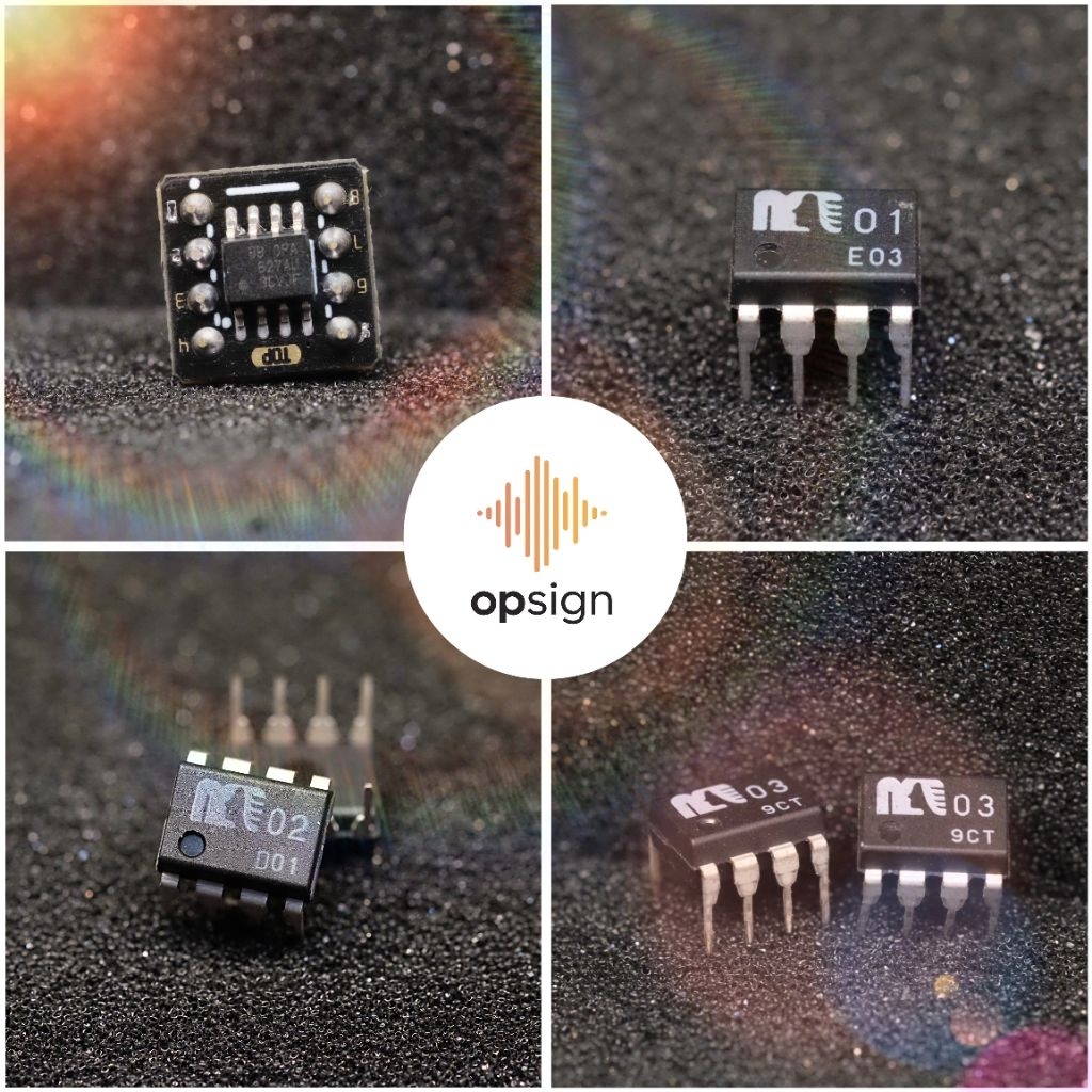 Opamp ออปแอมป์ Dual/Single MUSES01, MUSES02, MUSES03, OPA627AU แท้ 100% (Legendary) ระดับตำนานเสียง