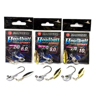 หัวจิ๊ก Mahseer Headbutt หัวจิ๊กปลายาง เหยื่อยาง มีให้เลือกห…