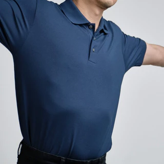 era-won เสื้อโปโลแขนสั้น ทรงสลิม Polo Shirt สี Dark Navy