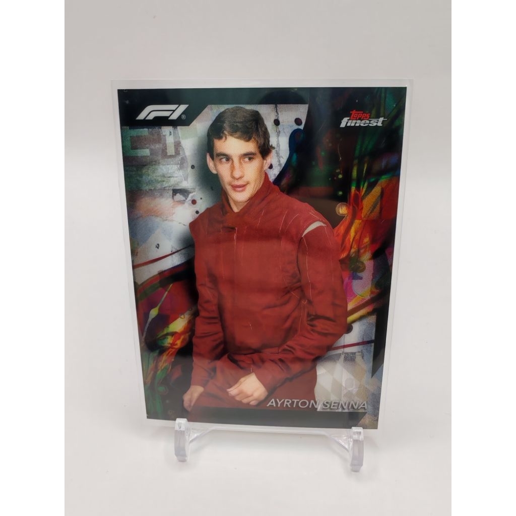 การ์ด f1 topps finest 2024 aryton senna