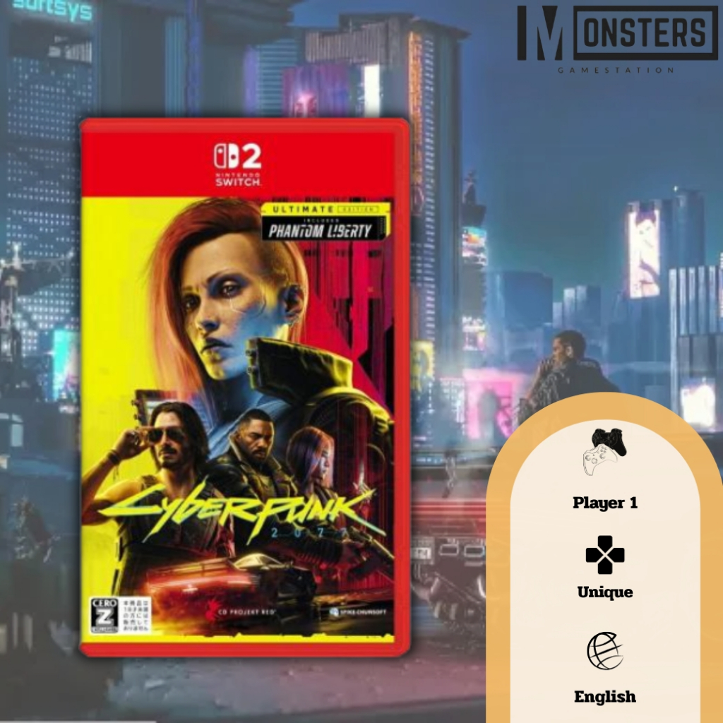 Cyberpunk 2077: Ultimate Edition [NINTENDO SWITCH2] [มือ1] (สินค้าพร้อมส่ง) (ภาษาไทย)