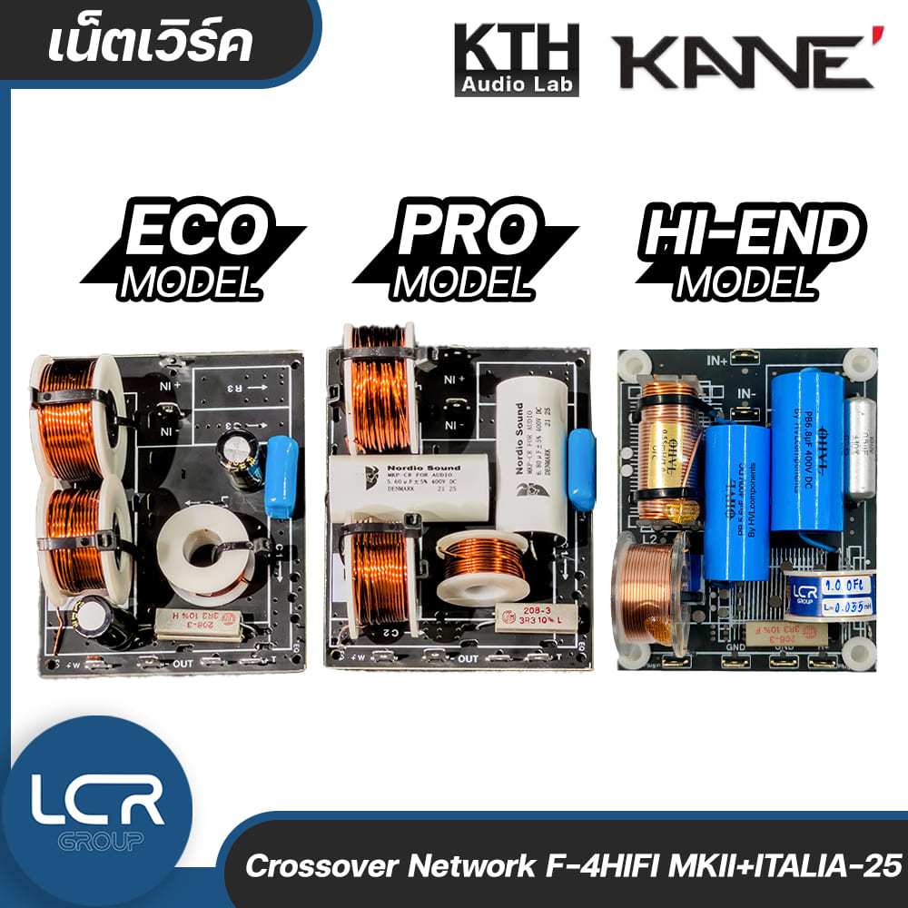 Network 1:1 เน็ตเวิร์ค สำหรับ ดอกลำโพง KTH F-4HIFI MKII+ ITALIA-25/tw.Jl3L อุปกรณ์ ประกอบตู้ เครื่อง