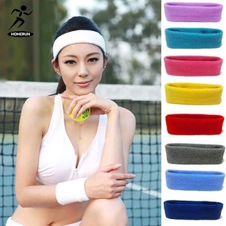Headbands ผ้าคาดศีรษะ เนื้อผ้านุ่ม สวมใส่สบาย ซับเหงื่อได้ดีเยี่ยม ยืดหยุ่นได้ดี ใส่ได้ทั้งเด็กและผู้ใหญ่ 07D