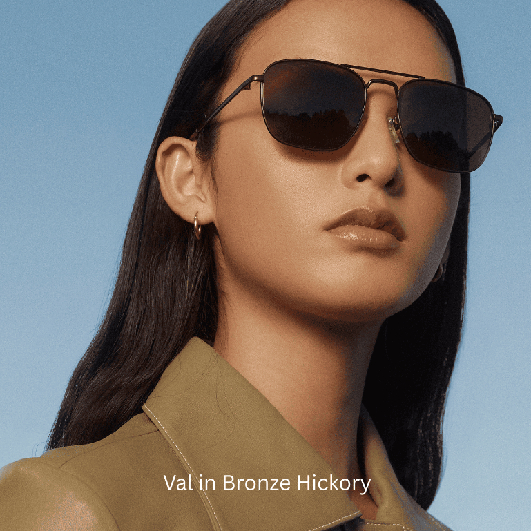 Sunnies Studios نظارة شمسية أفياتور مستقطبة Val — صورة 6