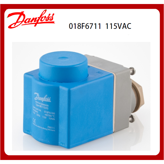 Coil 018F6701 018F6176 220V คอยล์โซลินอยด์ Danfoss Solenoid Coil BE230AS คอยล์โซลินอยด์วาล์วทำความเย