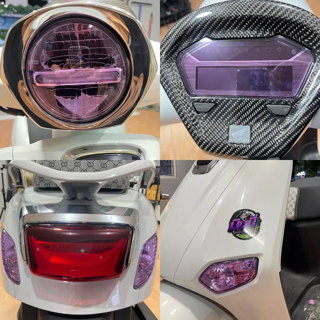 ฟิล์มกันรอยชุดไฟ Honda Giorno 2023-2025 ไมล์ ไฟ รอบคัน thumbnail 3