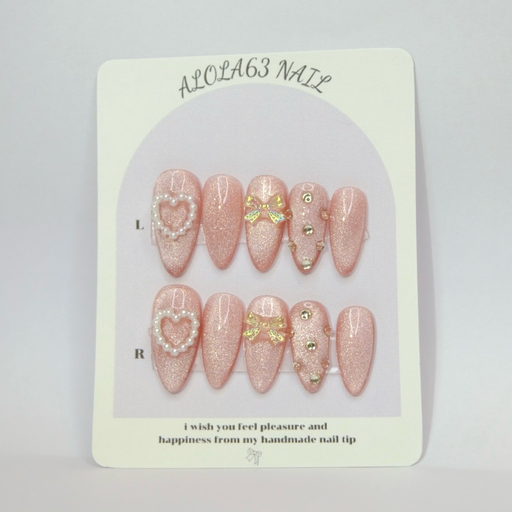 เล็บปลอมเจลแท้ สีลูกแก้วติดอะไหล่(07) ขายดี เลือกทรง เลือก sizeได้ แถมฟรี ชุดกาว+ตะไบ+ไม้ดันหนัง+แผ่นแอลกอฮอล์