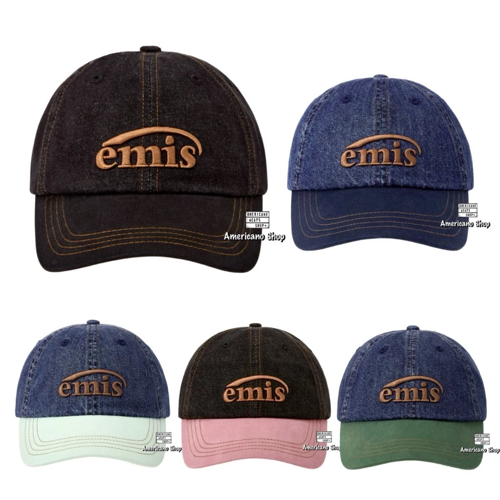 หมวกแก๊ป E10 Denim Cap ผ้ายีนส์ สไตล์เกาหลี มี 5 สี งานคุณภาพ 100% (ส่งจากไทย)