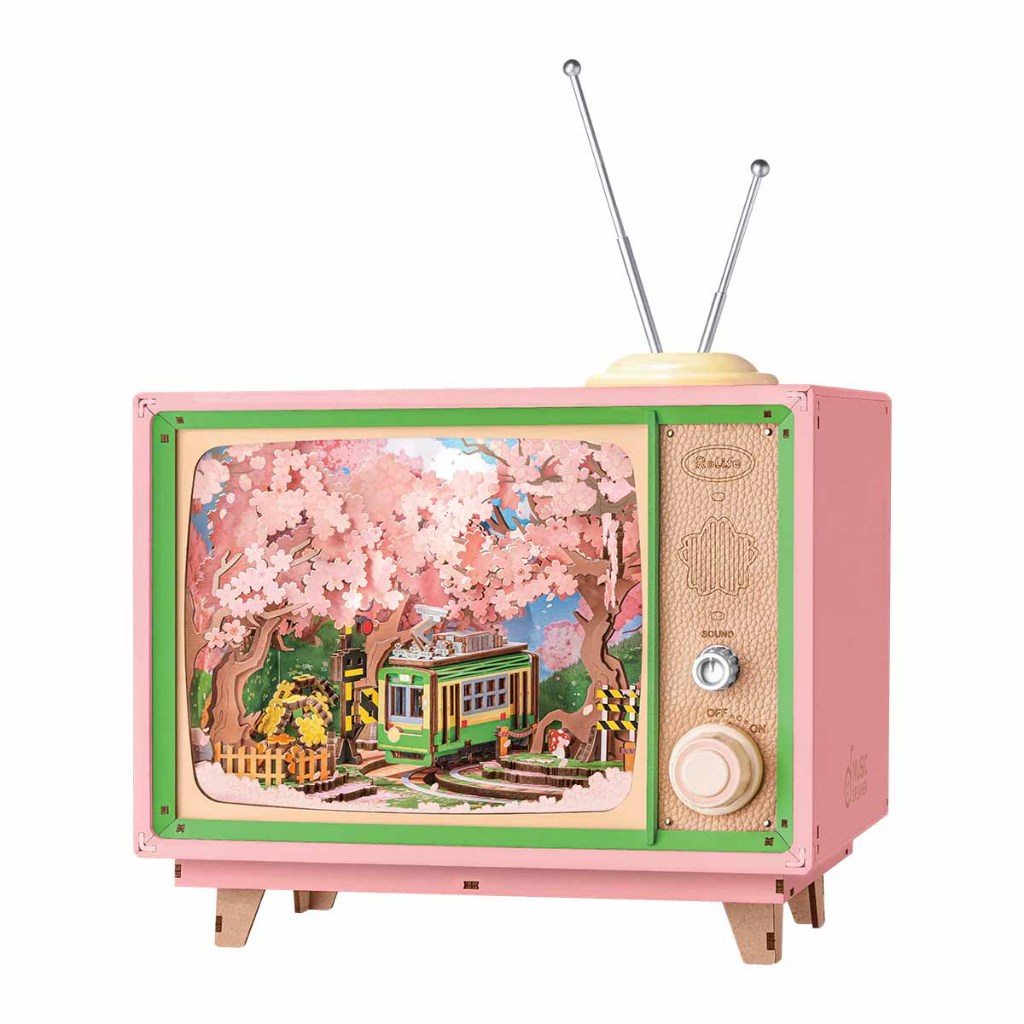 Rolife DIY Music Box - AMT02 Sakura Dreamy กล่องดนตรี | ของแต่งบ้าน ของเล่นศิลปะ DIY