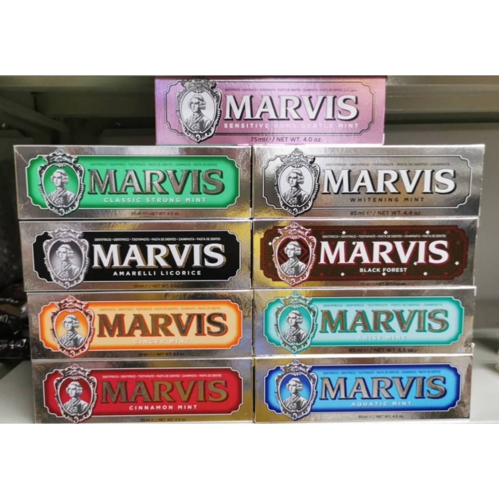 แท้ 100% ยาสีฟันมาวิส Marvis Toothpaste 75ml / 85ml / มาร์วิส