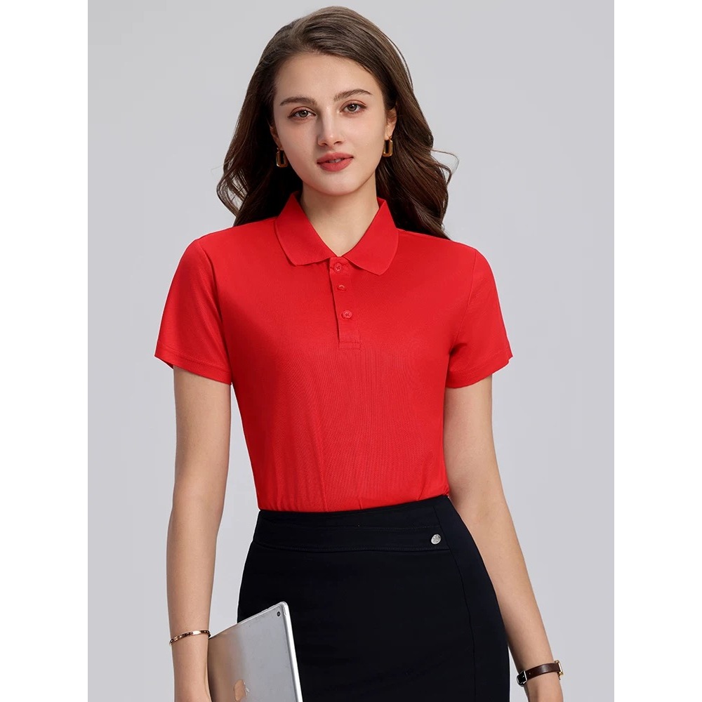 POLO#L-5XL#เสื้อโปโลฤดูร้อนสไตล์ลำลอง ผลิตจากผ้าไหมน้ำแข็ง น้ำหนักเบา ระบายอากาศได้ดี และยืดหยุ่น เหมาะสำหรับทั้งผู้ชายแ ราคา ถูกที่สุด ดีลบีเคเค แกลเลอรีภาพที่ 4