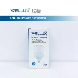 WELLUX หลอดไฟกำลังวัตต์สูง 20W 30W 40W 50W 60W แสงขาว แสงวอร์ม LED High Power ขั้วE27