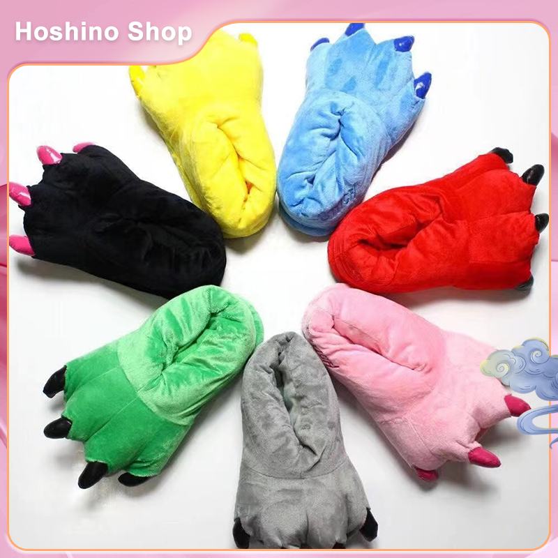 สินค้าพร้อมแล้ว   อุปกรณ์ประกอบการแสดงบทบาทสัตว์ รองเท้าไดโนเสาร์ รองเท้าเป็ด หลายสีให้เลือก รองเท้าฮาโลวีน