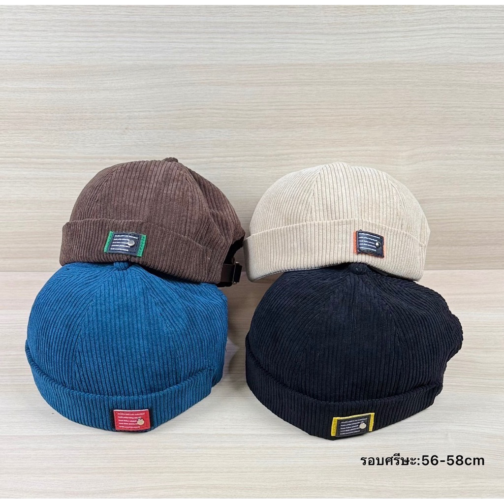 หมวกมิกิทรงกลม ลูกฟูก สินค้าพร้อมส่ง จากไทย