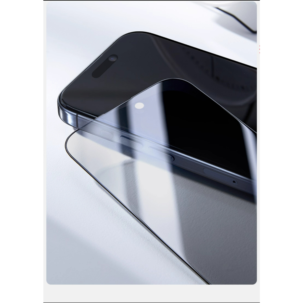 ฟิล์มกระจก เต็มจอ สำหรับ iPhone กันมองกันเสือก รุ่น 17 15 14 16 Pro Max 13 ProMax 12 SE 16Plus X XR XS 11 17AIR - รูปที่ 7